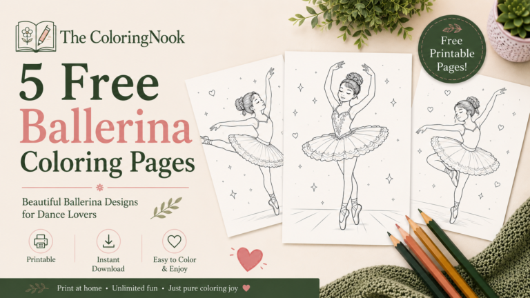 Ballerina Coloring Pages
