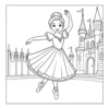 Dance Coloring Book - 40 Pages