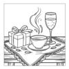 Tea Party Coloring Book - 40 Pages