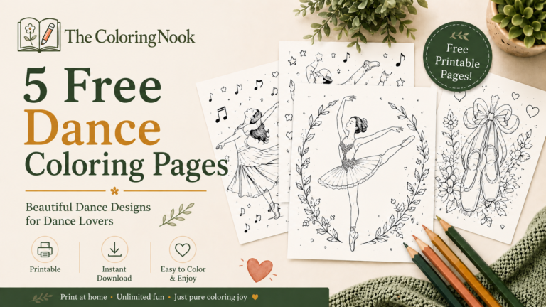 Dance Coloring pages