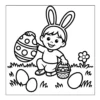 Easter Bunny Coloring Book - 40 Pages