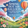 Hot Air Balloon Drawing Coloring Book
