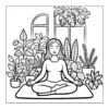 Plant Lady Coloring Book - 40 Pages