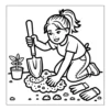 Plant Lady Coloring Book - 40 Pages