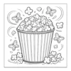 Food and Snacks Coloring Book - 40 Pages