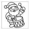 Drum Coloring Book - 40 Pages
