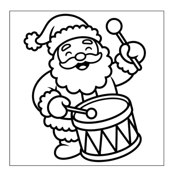 Drum Coloring Book - 40 Pages