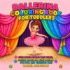 Ballerina Coloring Book cover — 40 printable pages