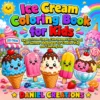 Ice Cream Coloring Book cover