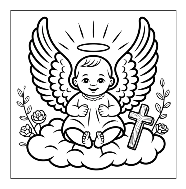 Baptism Coloring Book (Printable PDF)