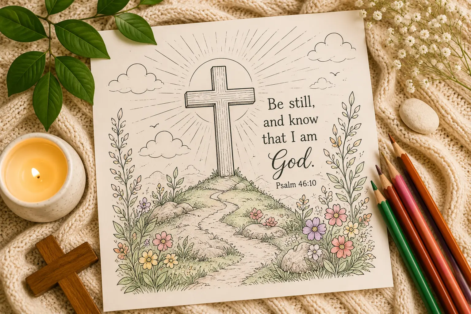 Christian coloring pages