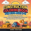 Construction Coloring Book cover — 40 printable pages