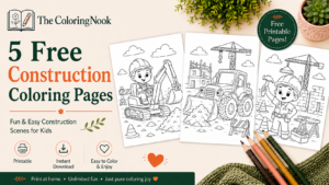 Construction Coloring Pages