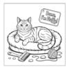 Swearing Cat Coloring Book (Printable PDF)