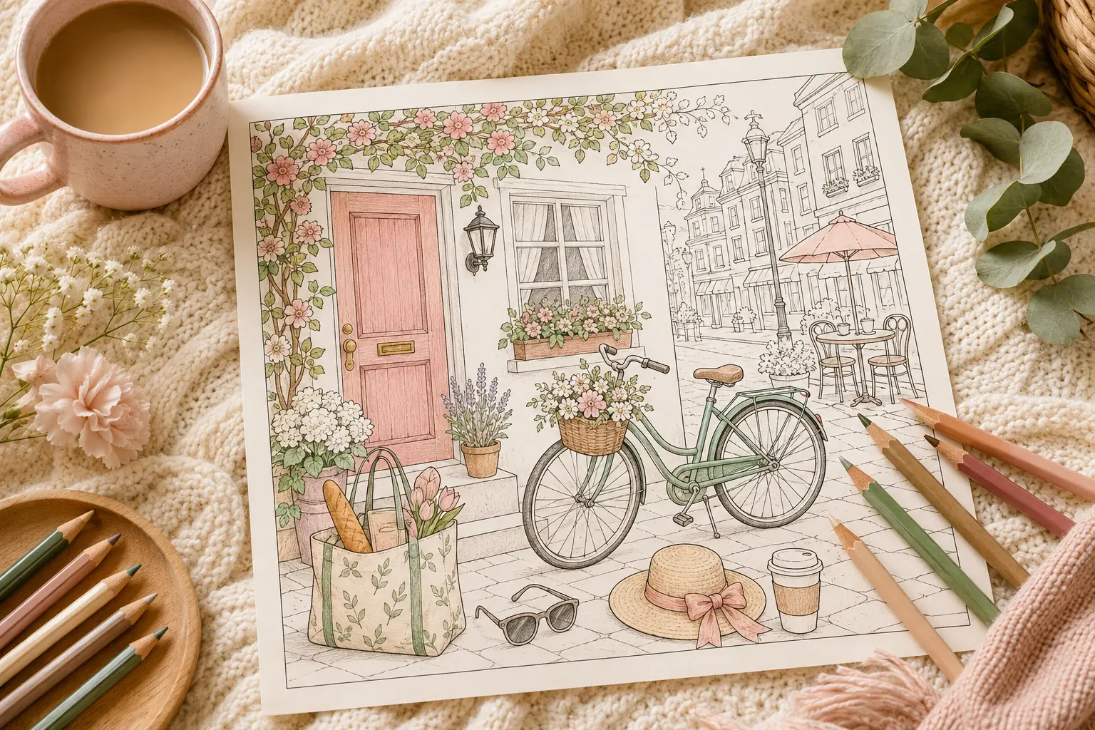 Everyday Life coloring pages
