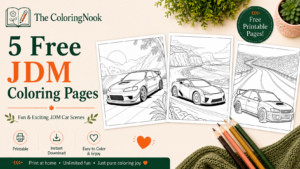 JDM Coloring Pages