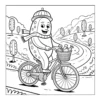 Pickle Coloring Book - 40 Pages