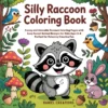 Raccoon Coloring Book cover — 40 printable pages