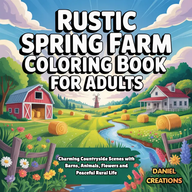 Colorado Springs Coloring Book — 40 Pages