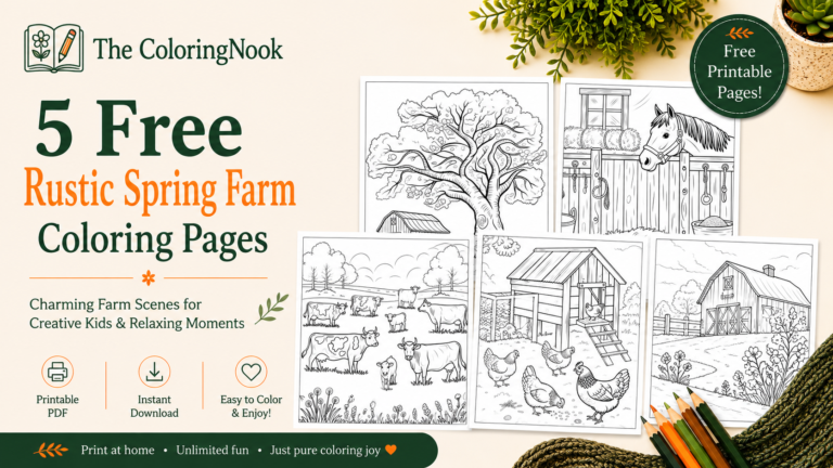 Colorado Springs Coloring Book 40 Pages