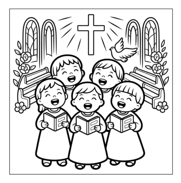 Baptism Coloring Book (Printable PDF)