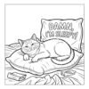 Swearing Cat Coloring Book (Printable PDF)