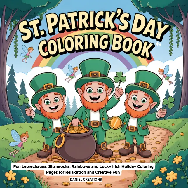 St Patrick’s Day Coloring Book