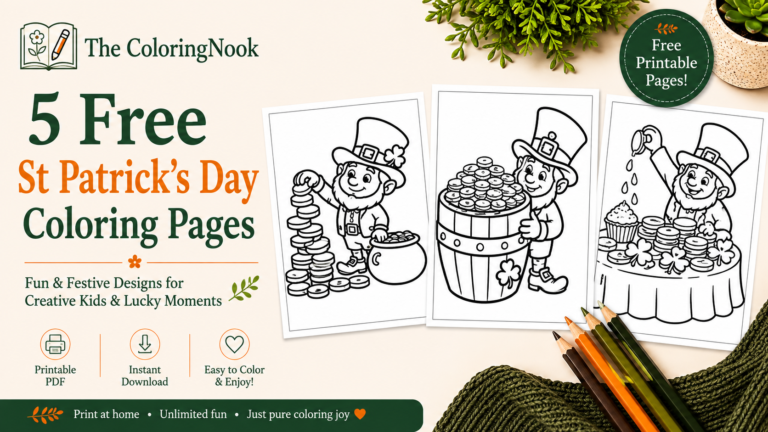 St Patrick's Day Coloring Pages