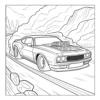 Modified Cars Coloring Book - 40 Pages