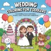 Wedding Coloring Book Wedding Coloring Book cover — 40 printable pages