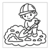 Construction Coloring Book - 40 Pages
