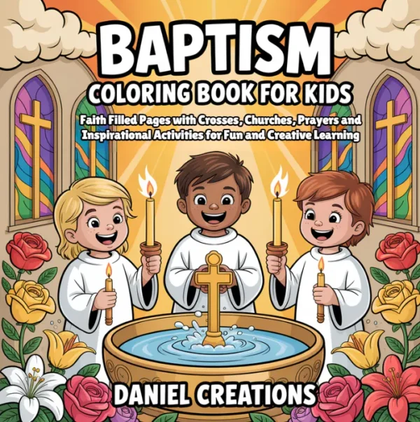Baptism Coloring Book (Printable PDF)