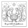 Bible Verse Coloring Book - 40 Pages