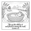 Bible Verse Coloring Book - 40 Pages