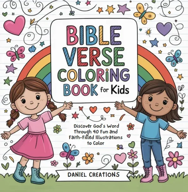 Bible verse coloring book