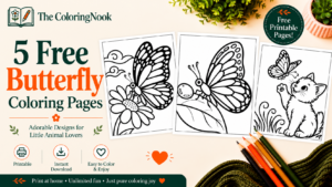 Butterfly Coloring Pages
