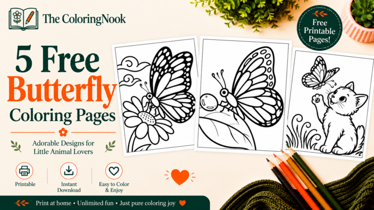 Butterfly Coloring Pages