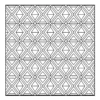 Geometric Diamond Pattern Geometric diamond pattern coloring page.