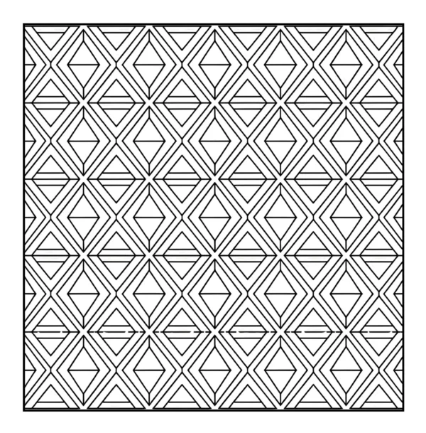 Geometric Diamond Pattern Geometric diamond pattern coloring page.
