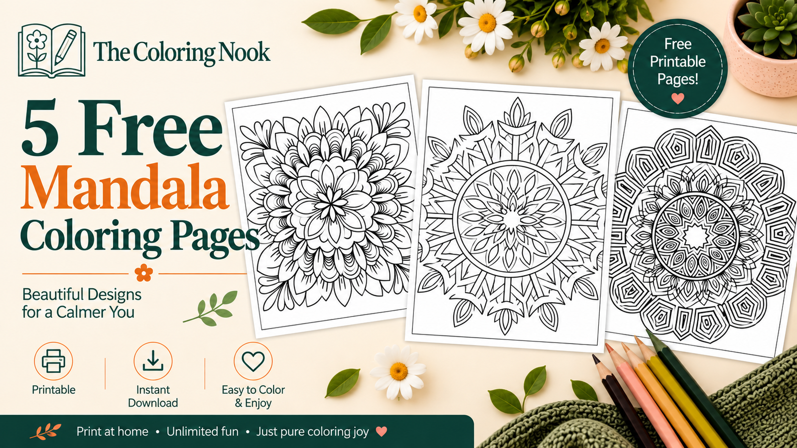 Mandala Coloring Pages
