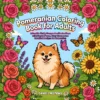 Pomeranian Coloring Book - 40 Pages