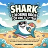 Shark Coloring Book - 40 Pages