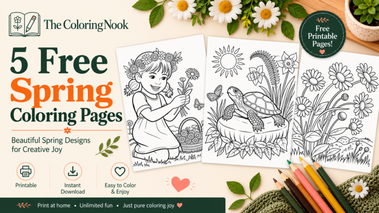 Spring Coloring Pages