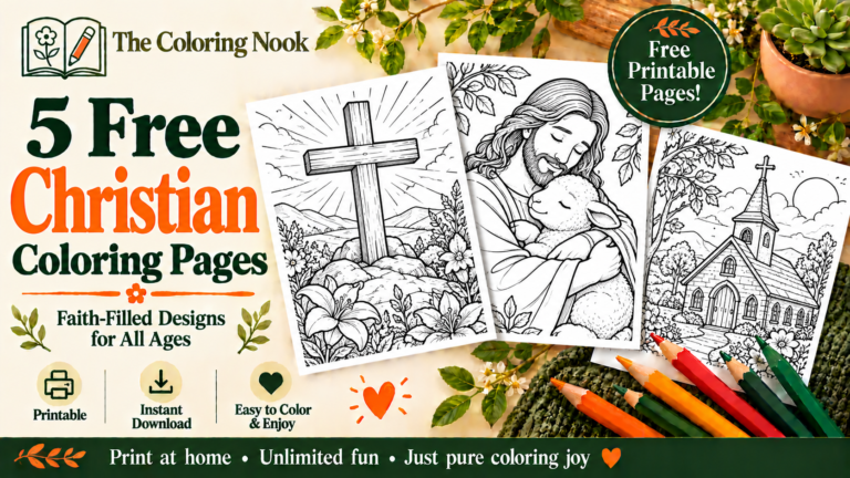 Christian Coloring Pages