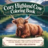 Highland Cow Coloring Book - 40 Pages