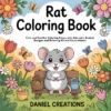 Rat Coloring Book - 40 Pages