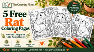 Rat Coloring Pages