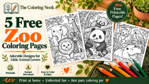 Zoo Coloring Pages